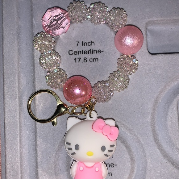 Hello kitty purse/bag charm keychain bracelet nwt - Picture 5 of 6
